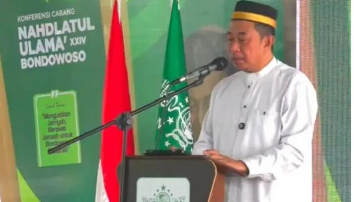 Buka Konferensi XXIV PCNU Bondowoso, Bupati Hamid Harap Lahir Kepengurusan yang Visioner