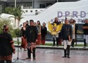 Perayaan Hari Lahir Pancasila, Ketua DPRD Kabupaten Blitar Lepas Kirab Gelar Brokohan Di Pendopo Sasana Adhi Praja