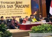 Ketua DPRD Kabupaten Blitar Bersama Pimpinan Komisi dan Anggota Hadiri Malam Tirakatan Suro Sambut Tahun Baru Islam 1 Muharram 1448 H  di Pendopo SAP