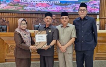 Paripurna Bupati Magetan Sampaikan Laporan Pertanggungjawaban APBD T.A 2025