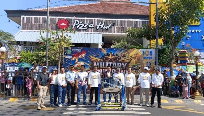 Parade Military Drum Band 2026 Meriahkan Hari Jadi Ke 108 Kota Madiun