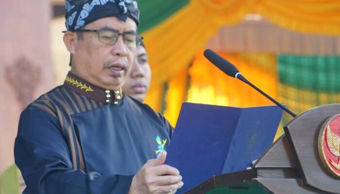 Upacara Peringatan Hari Jadi Ke –  458, Bupati Madiun Sampaikan Capaian Apresiasi Penghargaan