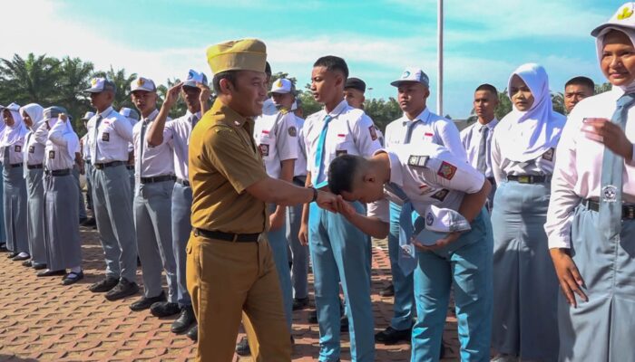 76 Calon Paskibraka Kabupaten Madiun Mulai Digembleng dan di Karantina.