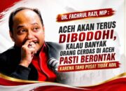 Dr. Fachrul Razi: Aceh Akan Terus Dibodohi, Kalau Banyak Orang Cerdas Di Aceh, Pasti Berontak Karena Tahu Pusat Tidak Adil