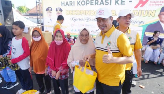 Jalan Santai dan Bazar UMKM Meriahkan Puncak peringatan Hari Koperasi Ke-79 di Kabupaten Madiun