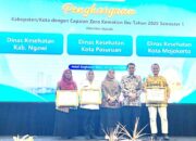 Ngawi Terima Penghargaan Zero Kematian Ibu Semester I 2026