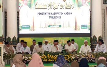 Wabup Madiun Tutup Simaan Al Quran Kubro Digelar di 42 Titik