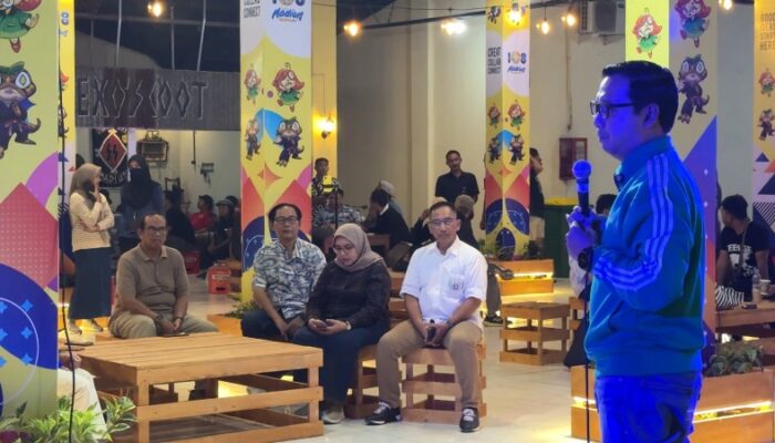 Plt Wali Kota Madiun Bagus Panuntun Meresmikan Sleko Youth Creative Market