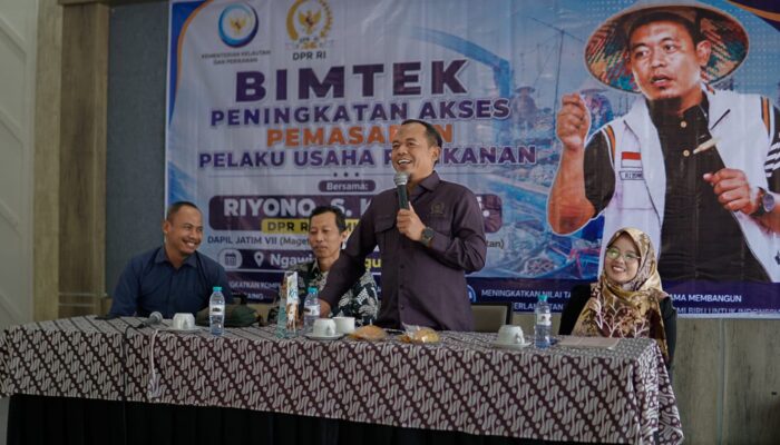 Riyono Caping : Pengolahan Ikan Untuk Ibu – Ibu Magetan Percepat Budaya Gemarikan