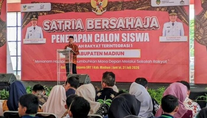 Pemkab Madiun Komitmen Dukung keberlangsungan Sekolah Rakyat Terintegrasi 1