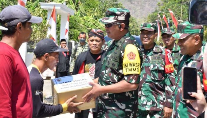 Kunjungan Tim Wasev Mabesad, Brigjen Ari Prasetya; TMMD Bulu Lor Harus Beri Manfaat Nyata untuk Masyarakat