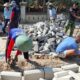 Bor Beton Turun Tangan, Perjuangan Satgas TMMD Kejar Pembangunan Jalan Bulu Lor