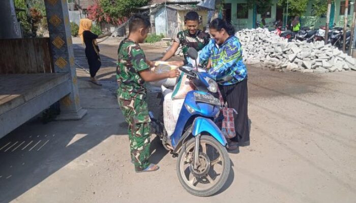 TMMD Tak Hanya Bangun Jalan, Satgas Bulu Lor Juga Bangun Empati