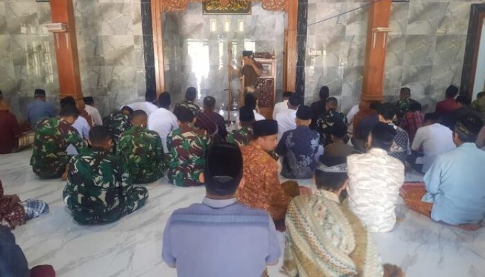Kolaborasi Satgas TMMD dan Kesra Ponorogo, Sentuh Aspek Rohani Warga Bulu Lor