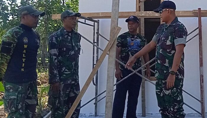 Dansatgas TMMD 129 Turun Langsung, Pastikan Proyek Bulu Lor Rampung Tepat Waktu
