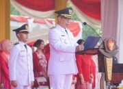 Bupati Madiun Memimpin Upacara Peringatan HUT ke-81 Kemerdekaan Republik Indonesia