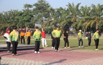 Semarak Merah Putih KORMI, Bupati Madiun Ajak Masyarakat Jaga Kesehatan Lewat Olahraga