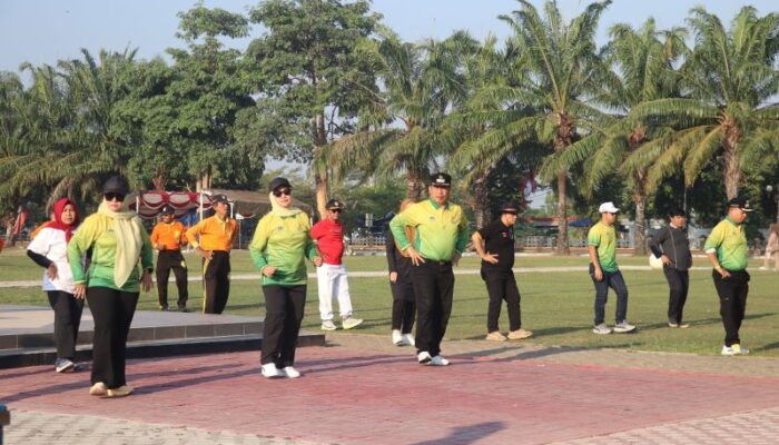 Semarak Merah Putih KORMI, Bupati Madiun Ajak Masyarakat Jaga Kesehatan Lewat Olahraga