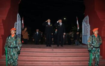 Apel Kehormatan dan Renungan Suci di Taman Makam Pahlawan Madiun