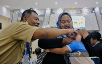 Gerakan Balita Sehat Menuju Generasi Emas Dengan Pemberian Vitamin A dan PMT Lokal