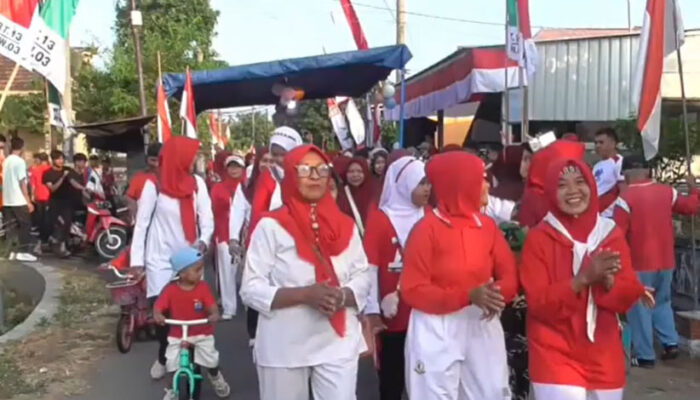 Jalan Sehat RT 13 Maospati, Wujudkan Kehidupan Sehat, Produktif dan Gotong Royong