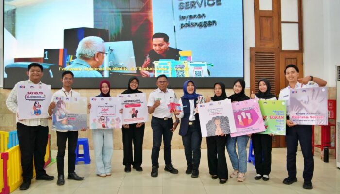 Gandeng Komunitas Pecinta KA, KAI Daop 7 Madiun Kampanyekan Anti Pelecehan Seksual