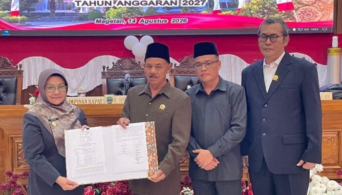 KUA-PPAS 2027 Magetan Disepakati, Fokus  Capaian Visi Misi Bupati  Tahun Kedua