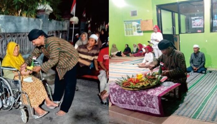Malam Tirakatan, Warga RT 13 Kelurahan Maospati Gelar Doa Bersama