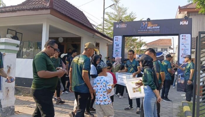 Fun Walk and Run dan Promo Diskon Tiket 19 Persen Warnai Peringatan HUT Ke-81 KAI
