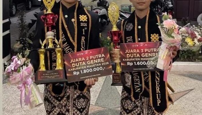 Dua Siswa SMAn 1 Maospati Raih Juara Ajang Pemilihan Duta GenRe Magetan 2026