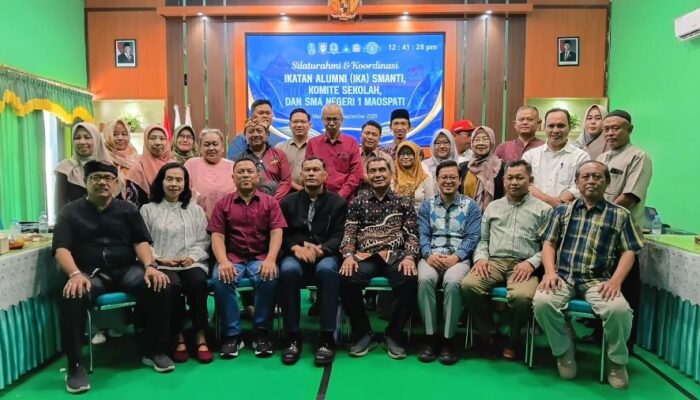 Selaraskan Visi Misi dan  Tingkatkan Mutu Sekolah Melalui  Silaturahmi dan Koordinasi antara IKA Smanti, Komite Sekolah, dan SMA Negeri 1 Maospati