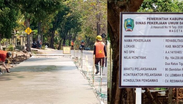 Rehabiltasi Jalan Ngariboyo Tamanarum Dorong Pertumbuhan Ekonomi Masyarakat