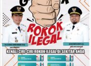 Pemkab Bondowoso Kampanyekan Gempur Rokok Ilegal, Ajak Masyarakat Berperan  Aktif Mencegah Peredaranya