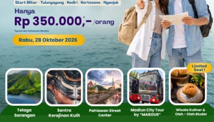 KAI Daop 7 Madiun Buka Open Trip Wisata Tematik “Rail Tour Jawa Timur” ke Madiun
