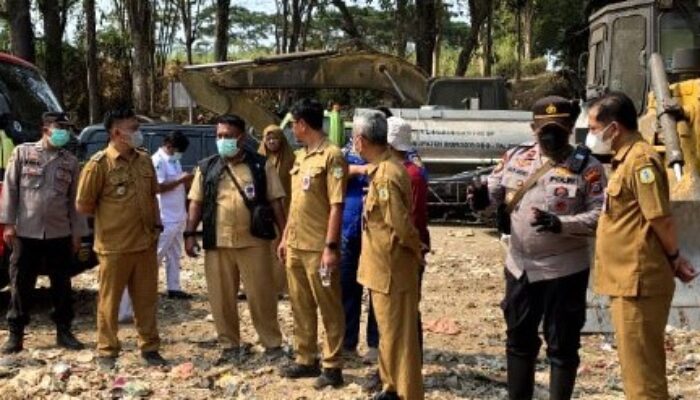 Antisipasi Dampak Kebakaran, Pemkab Bondowoso Bergerak Cepat Tanggulangi Kebakaran Di TPA Paguan