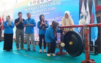 Bertajuk Abhipraya Open Chess Tournament 2026 Piala Kacabdindik Dibuka Bupati Magetan