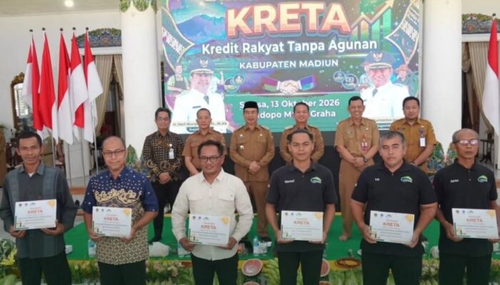 Perluas  Permodalan Petani Milenial, Pemkab Madiun Luncurkan KRETA