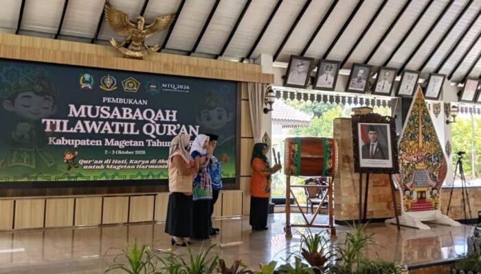 Usung tema “Quran di Hati, Karya di Aksi untuk Magetan Harmonis” MTQ Magetan 2026 Resmi Dimulai